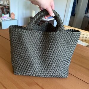 Naghedi Olive Green St. Barths Medium Tote